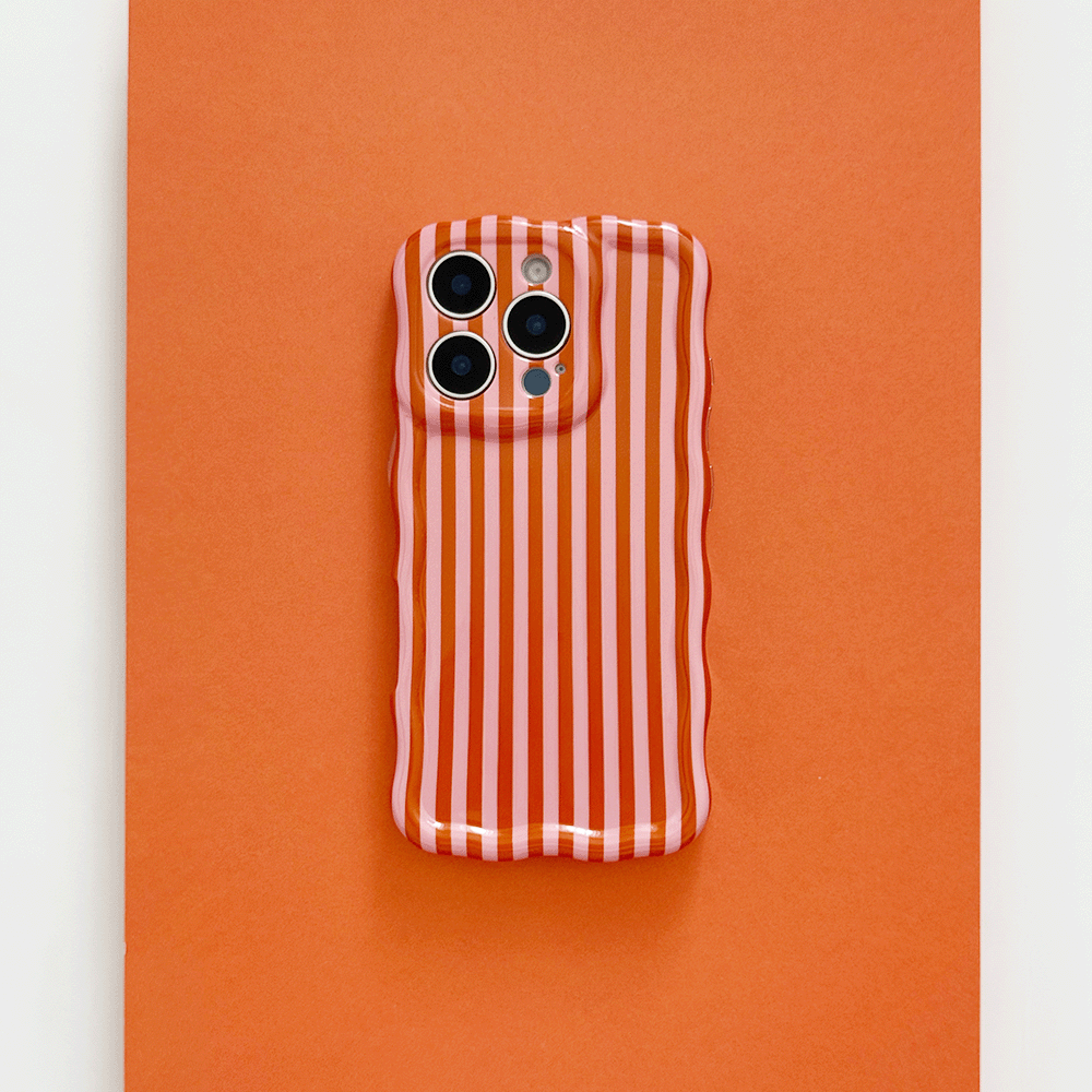 Wavy Phone Case - Soleil Stripes