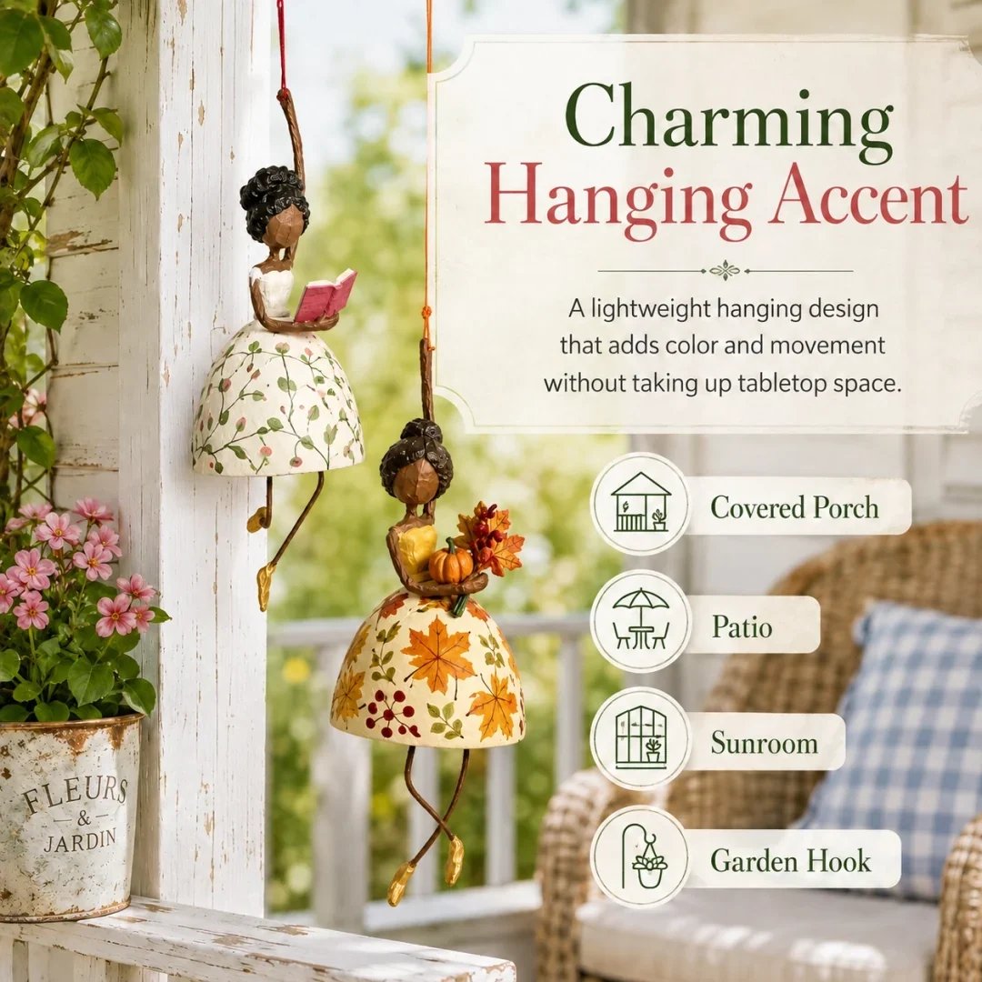💃 ✨Whimsical Dancing Lady Hanging Ornament✨