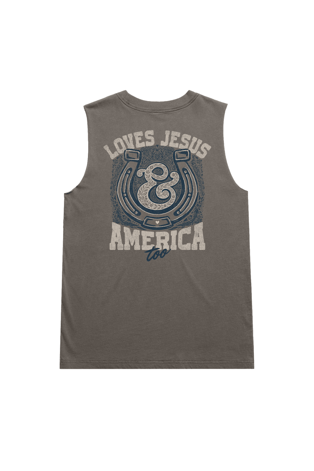 America Too - Women's Muscle Tank Top
