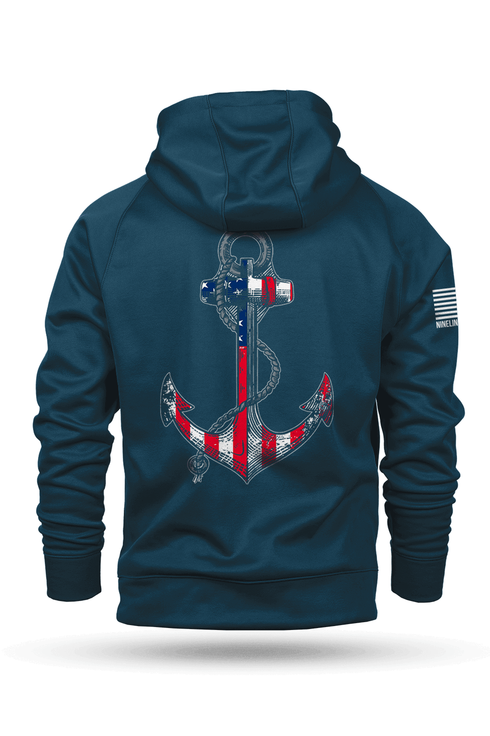 Anchor Flag - Raglan Tailgater Hoodie
