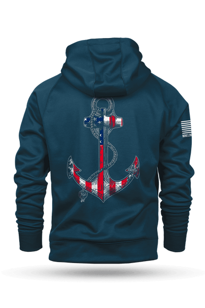Anchor Flag - Raglan Tailgater Hoodie