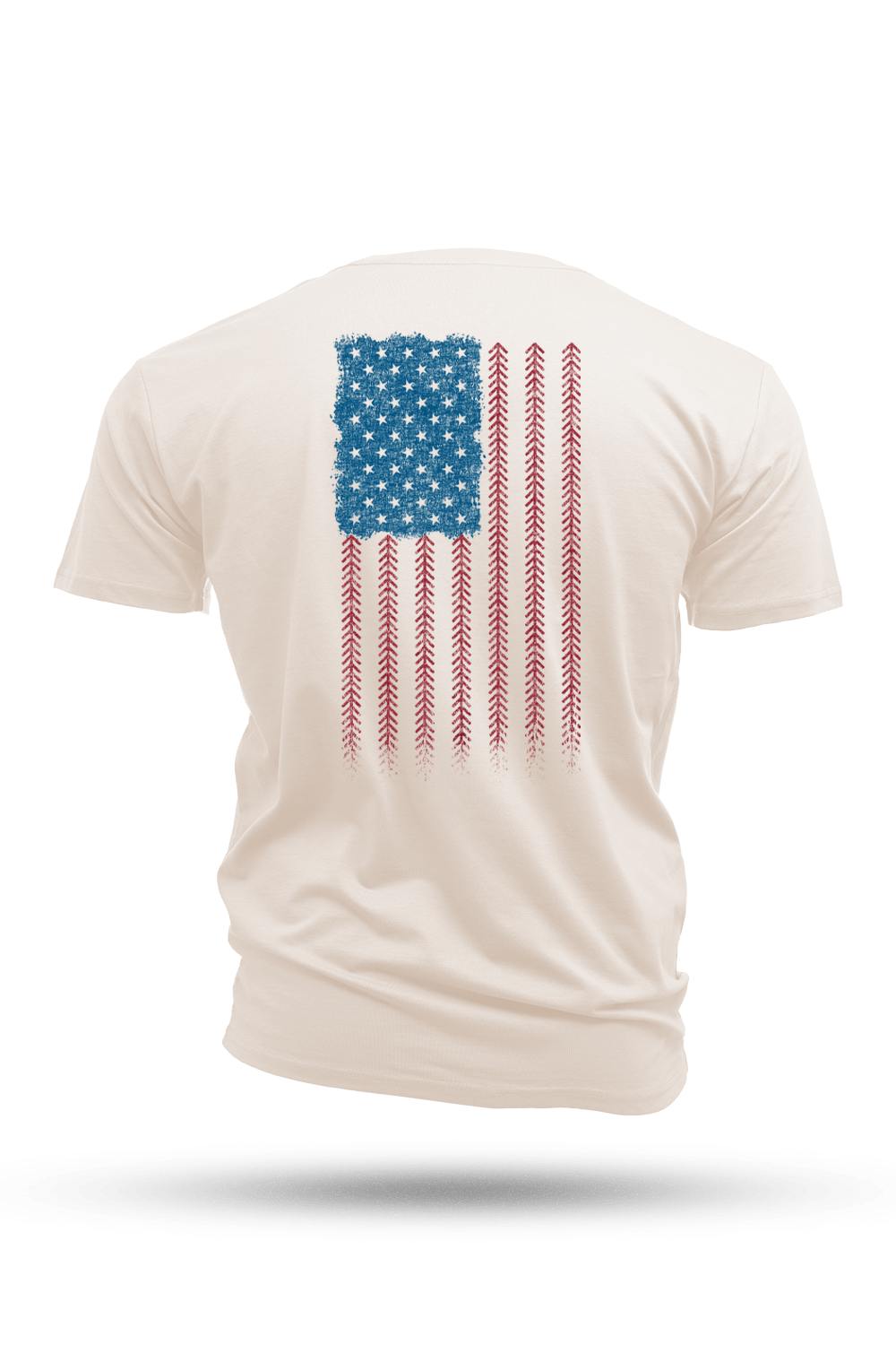 Baseball Flag - Cotton T-Shirt
