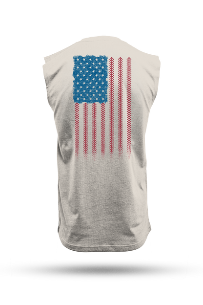 Baseball Flag - Men's Muscle Tank Top