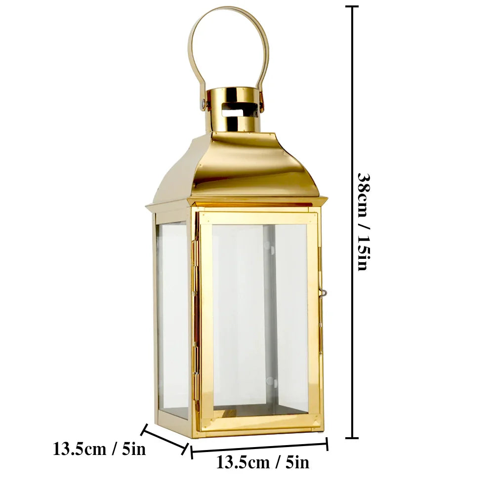 12.5” High Decorative Lanterns