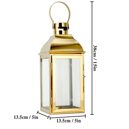 12.5” High Decorative Lanterns