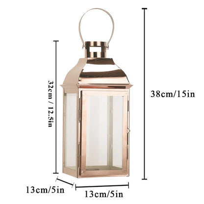 12.5” High Decorative Lanterns