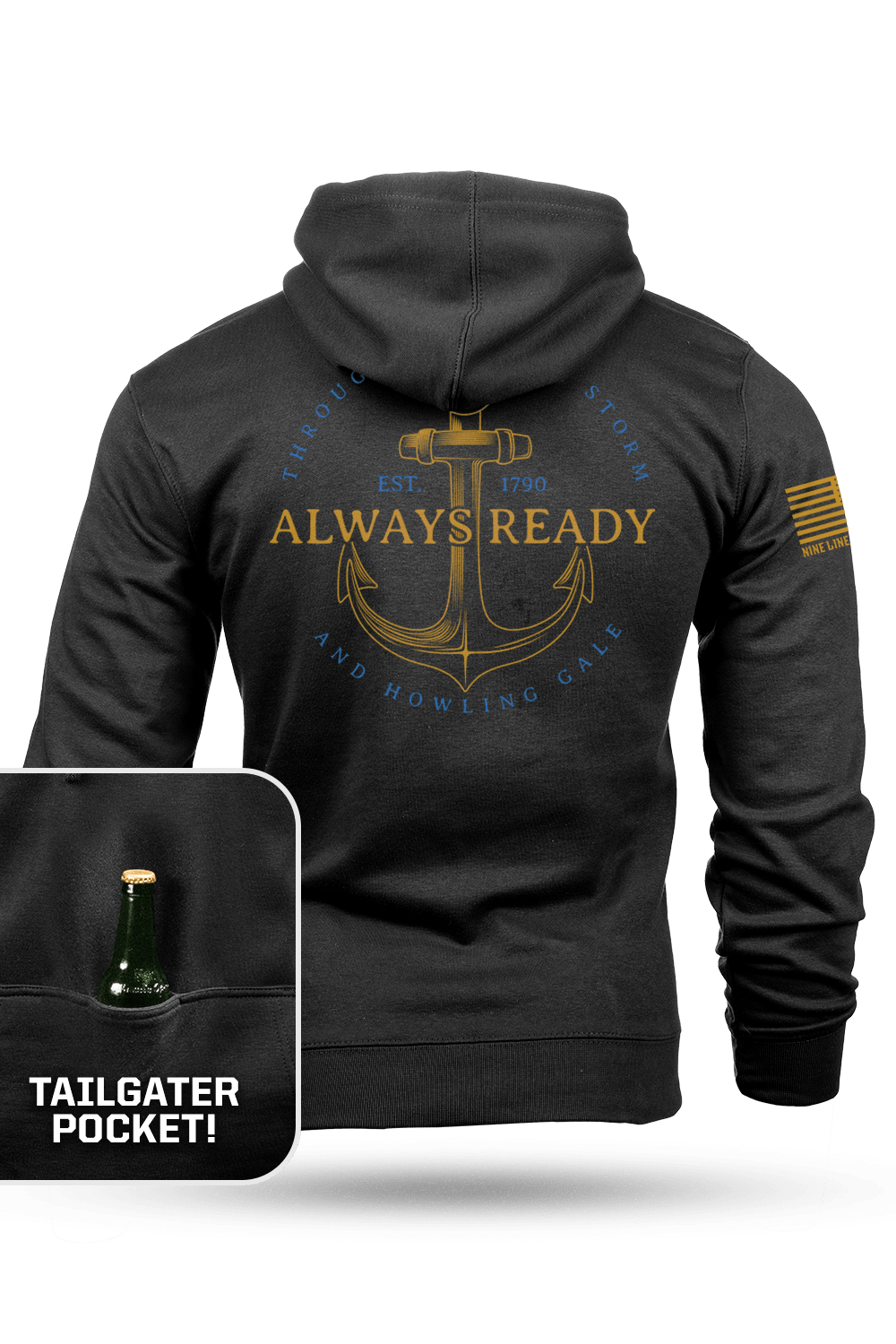 Coast Guard Birthday - Tailgater Hoodie