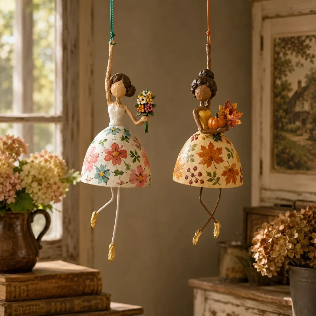 💃 ✨Whimsical Dancing Lady Hanging Ornament✨