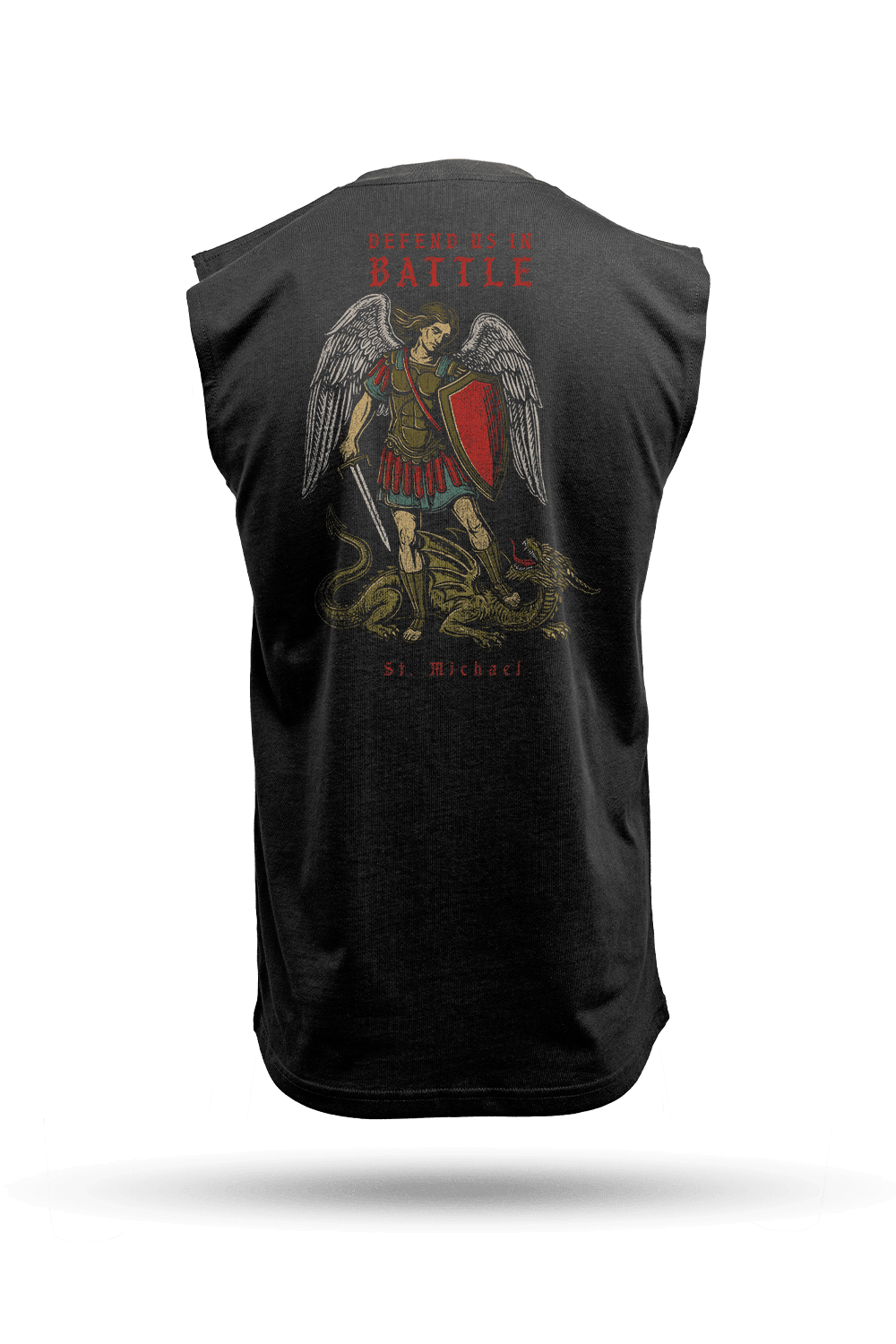 Defend us in Battle - Men's Muscle Tank Top