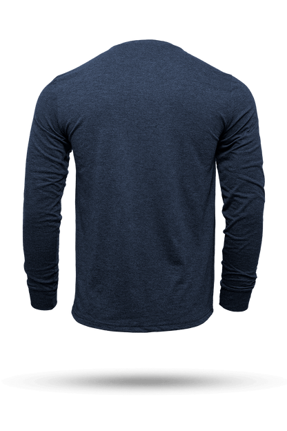 Dropline Logo - Long Sleeve Henley