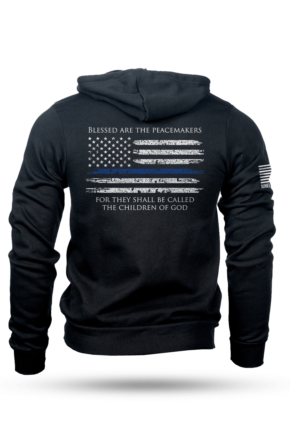 Thin Blue Line - Full-Zip Hoodie