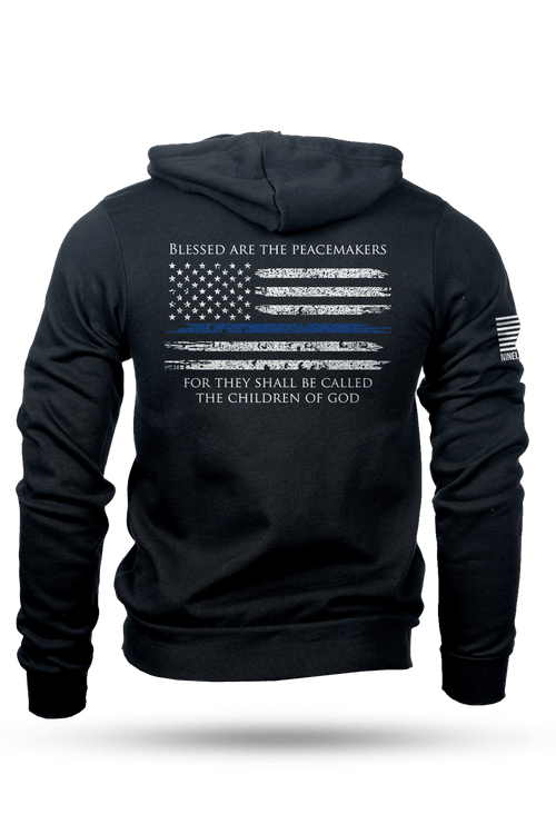 Thin Blue Line - Full-Zip Hoodie
