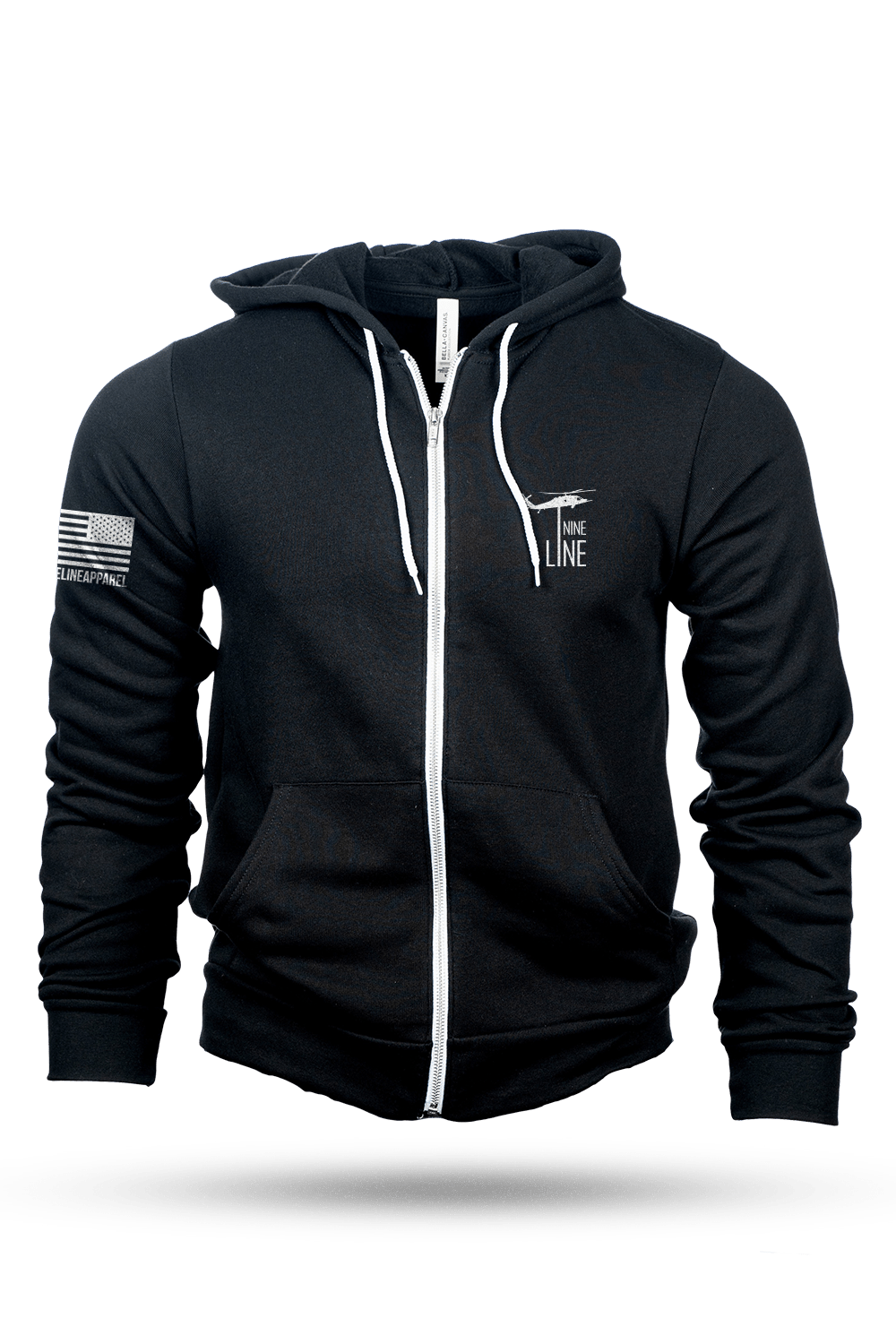 Thin Blue Line - Full-Zip Hoodie