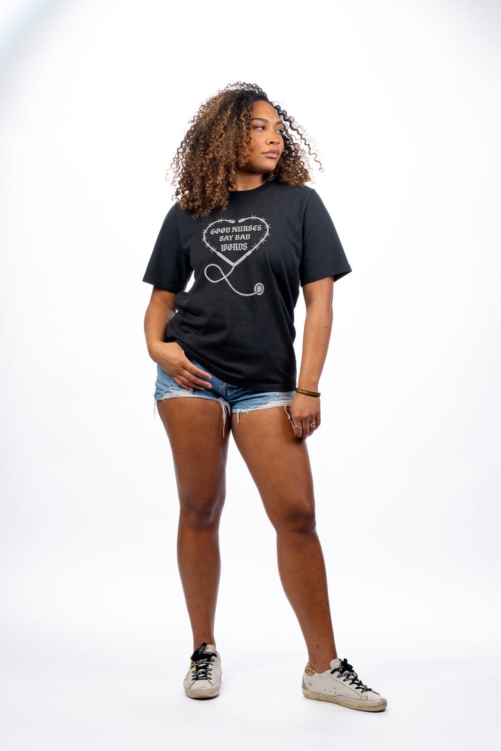 Good Nurses Say Bad Words - Women's Relaxed Fit T-Shirt