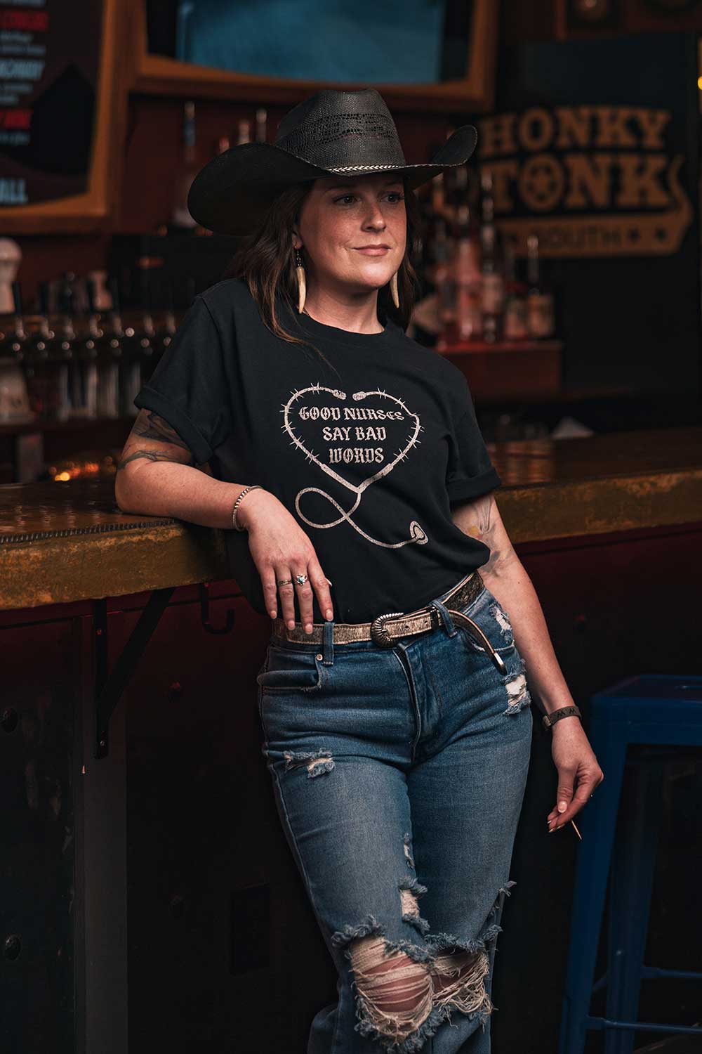Good Nurses Say Bad Words - Women's Relaxed Fit T-Shirt