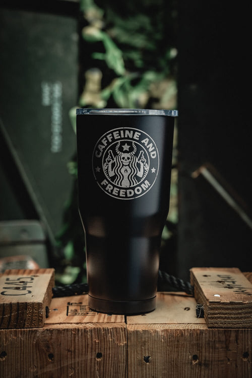 Caffeine & Freedom - 30 oz Tumbler