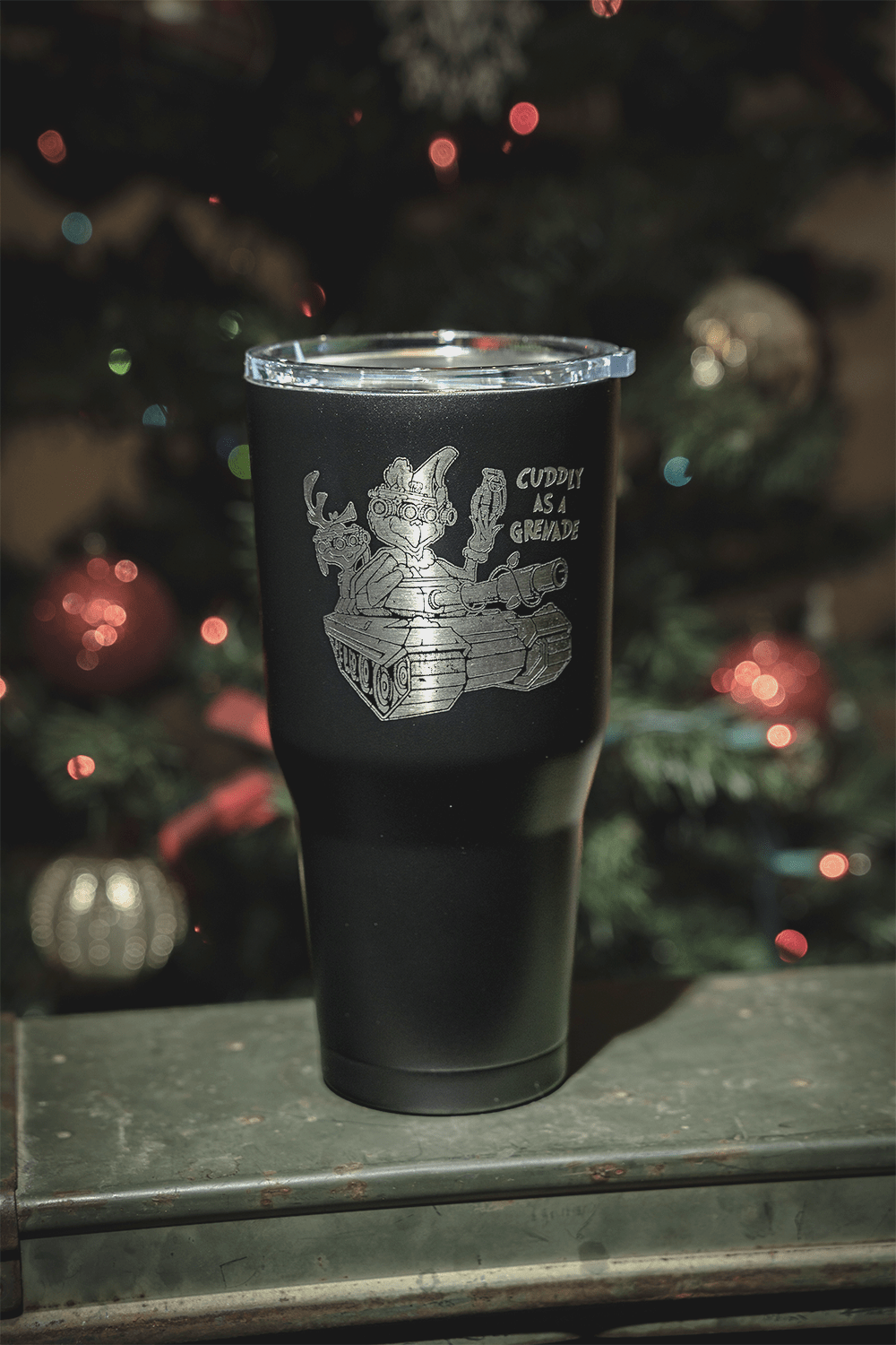 Cuddly As A Grenade - 30 oz Tumbler