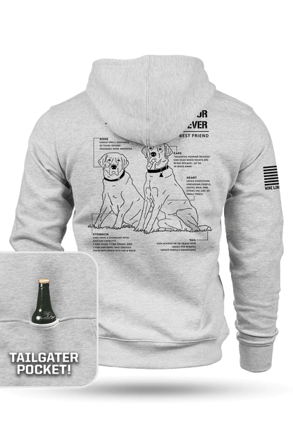 Labrador Schematic -  Tailgater Hoodie