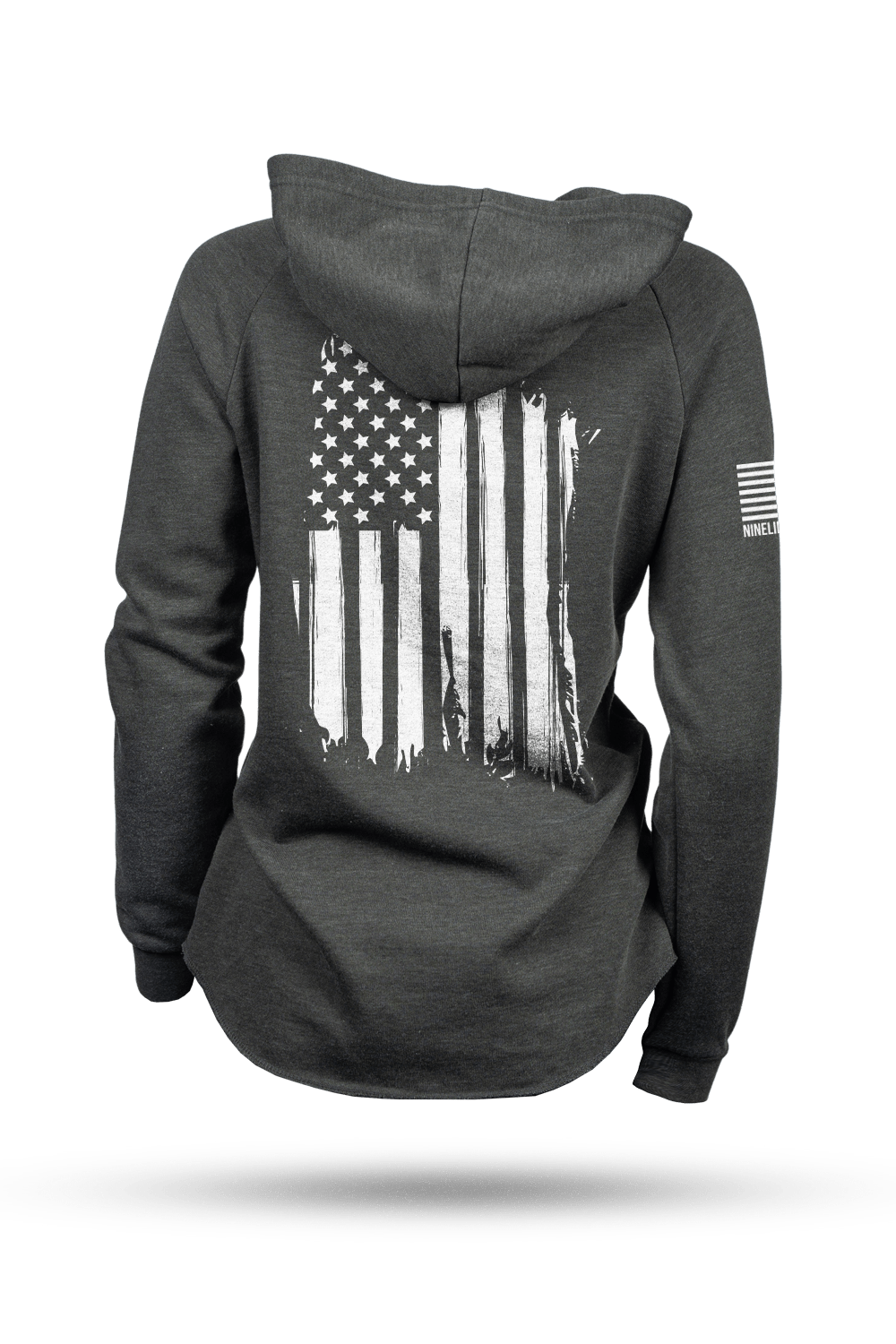 America - Lightweight Women's V-Neck Hoodie