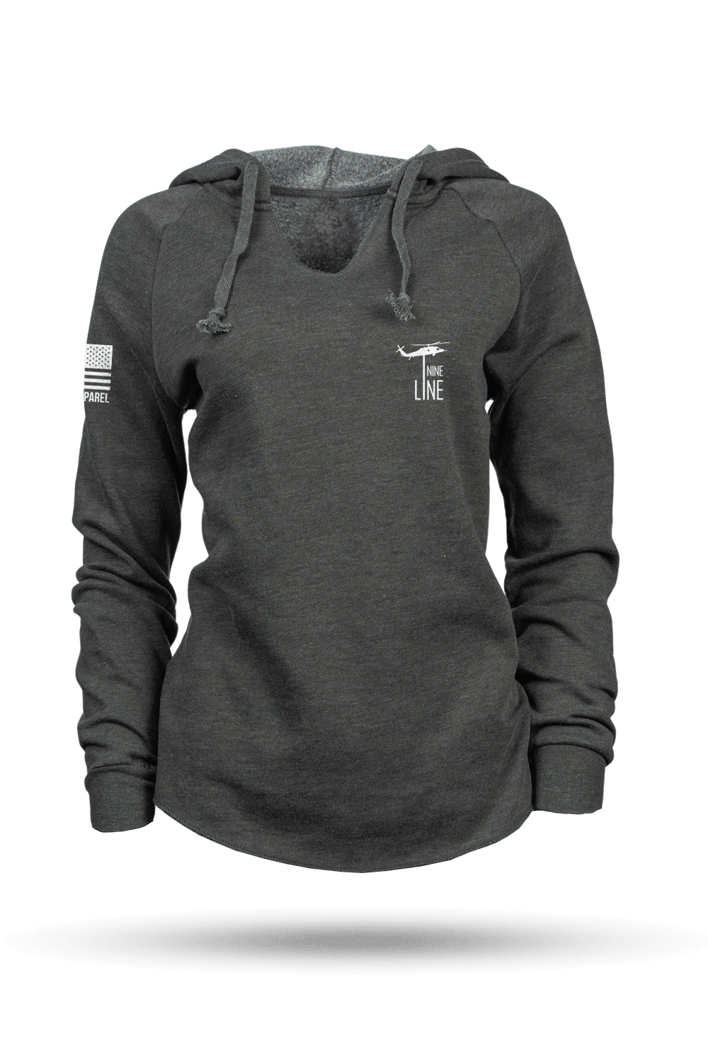 Basic - Lightweight Women's V-Neck Hoodie