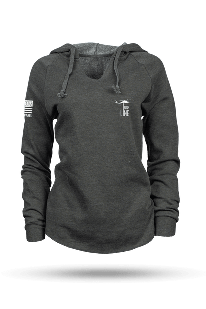 Basic - Lightweight Women's V-Neck Hoodie