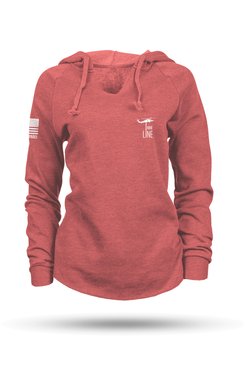 Basic - Lightweight Women's V-Neck Hoodie