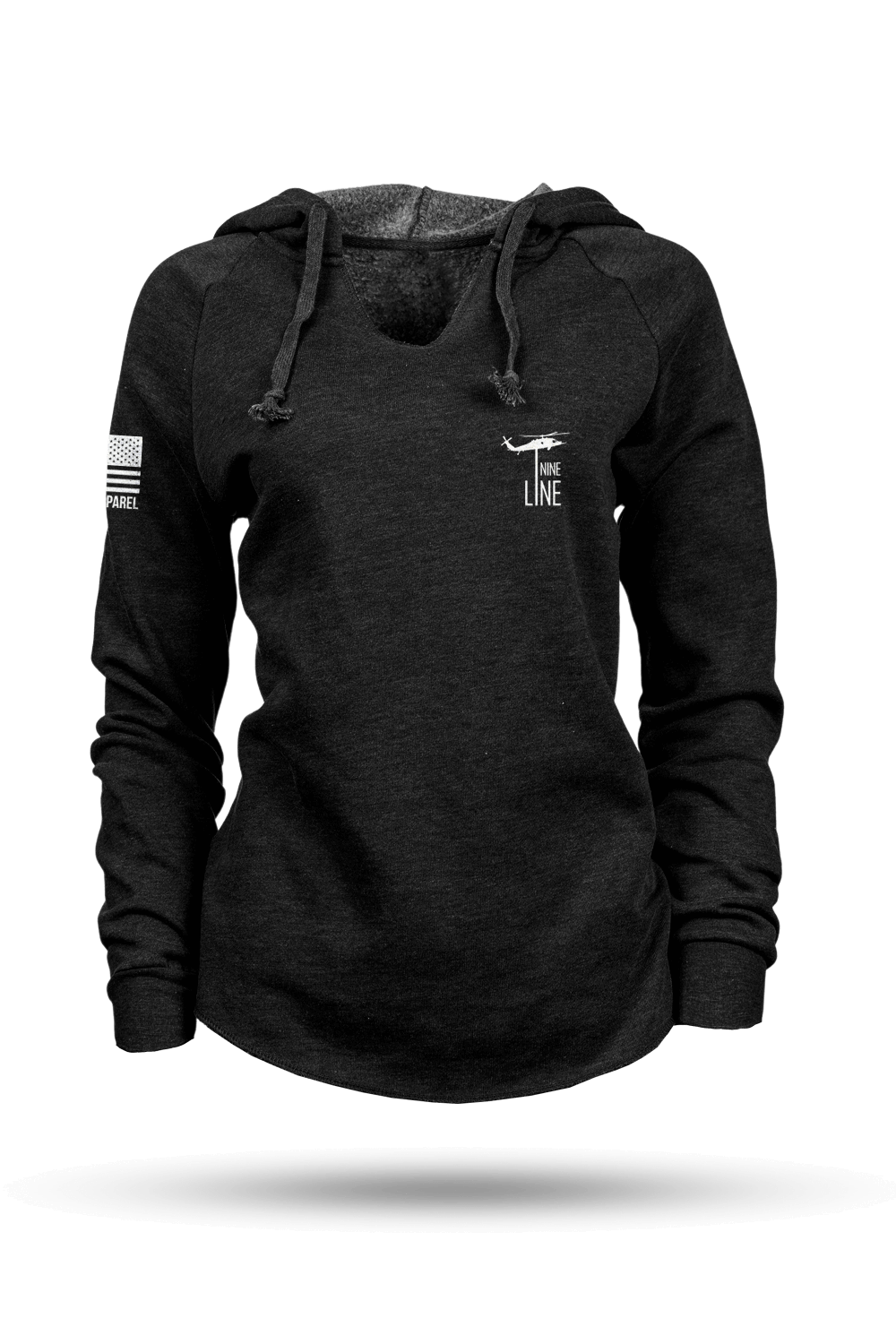 Basic - Lightweight Women's V-Neck Hoodie