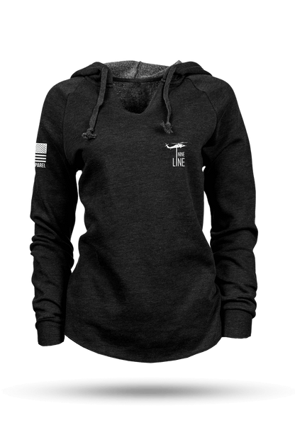 Basic - Lightweight Women's V-Neck Hoodie