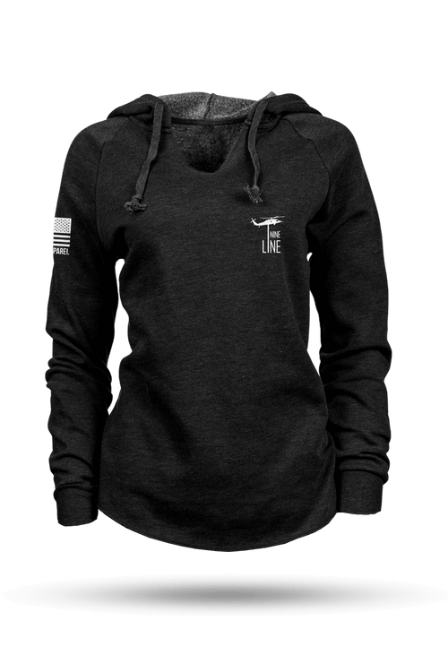 Basic - Lightweight Women's V-Neck Hoodie