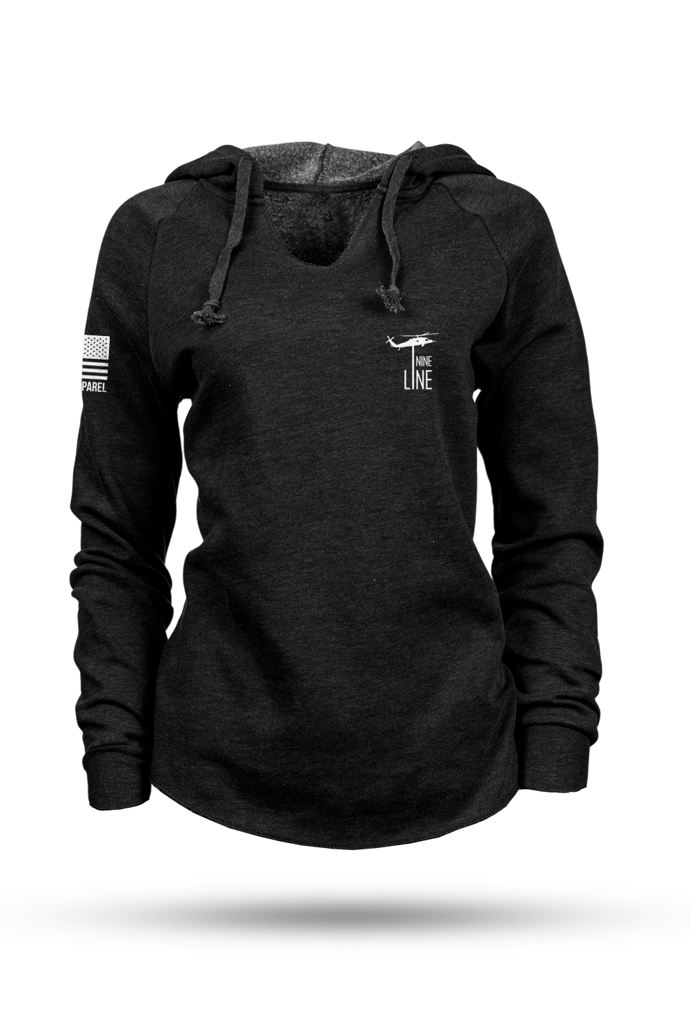 The Pledge - Lightweight Women's V-Neck Hoodie