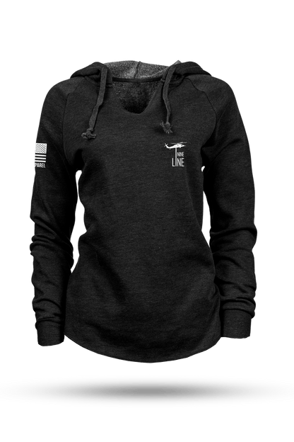 The Pledge - Lightweight Women's V-Neck Hoodie