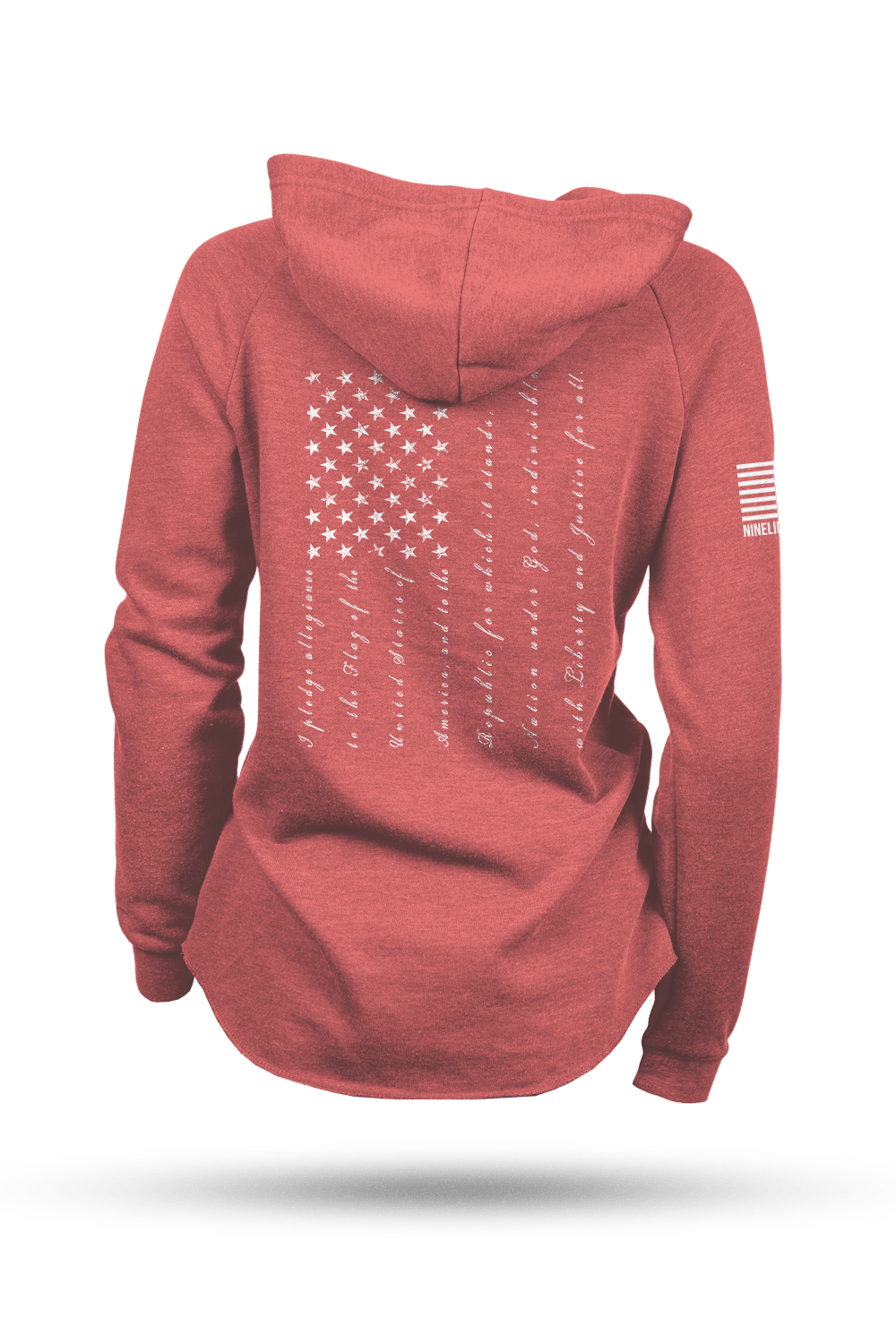 The Pledge - Lightweight Women's V-Neck Hoodie