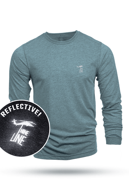 Reflective Dropline Logo - Long-Sleeve Shirt