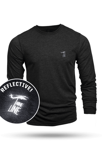 Reflective Dropline Logo - Long-Sleeve Shirt