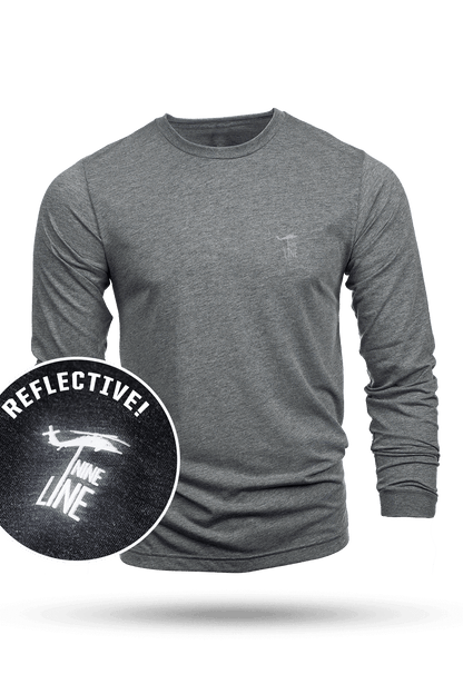Reflective Dropline Logo - Long-Sleeve Shirt