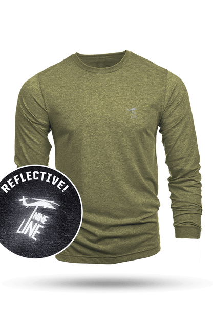 Reflective Dropline Logo - Long-Sleeve Shirt