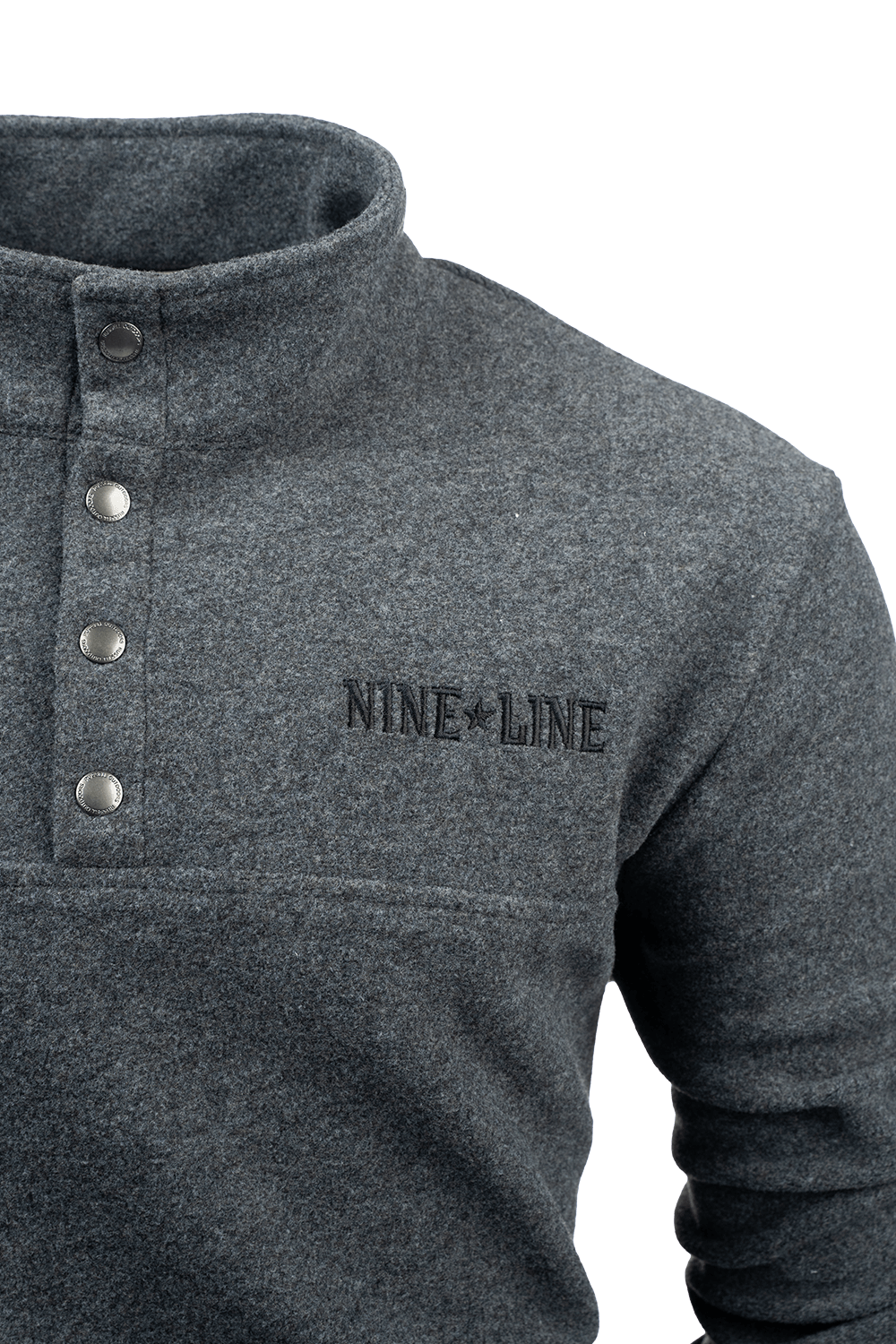 Flannel Snap Pullover