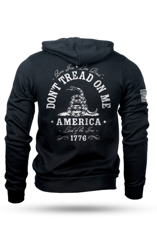 Don't Tread on Me - Men's Full-Zip Hoodie