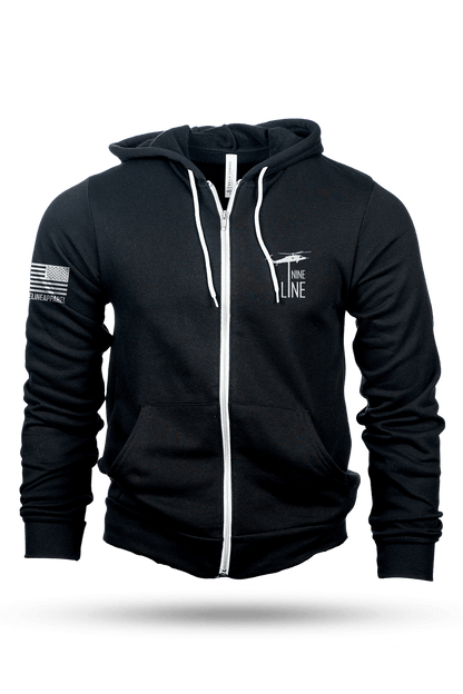 Don't Tread on Me - Men's Full-Zip Hoodie