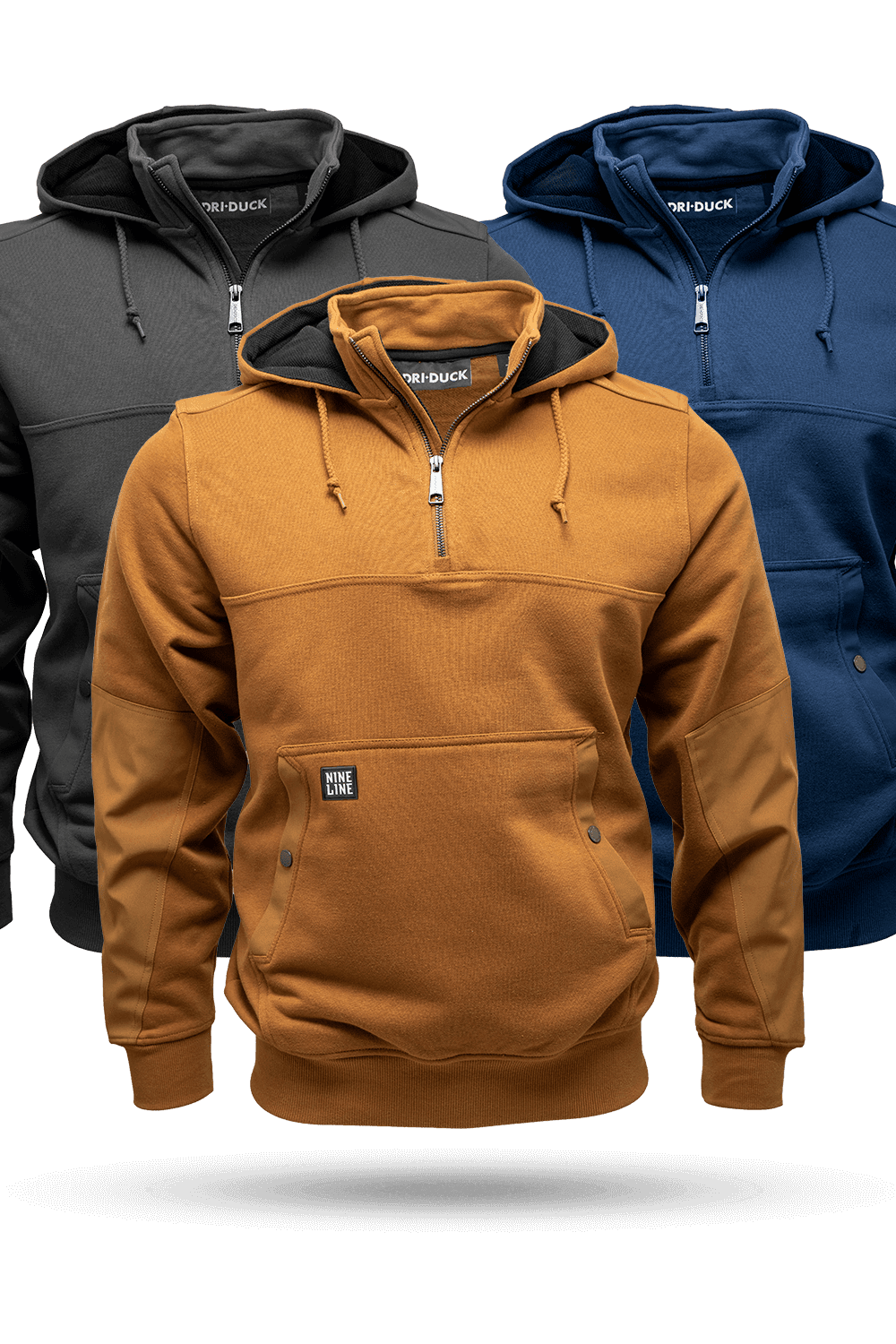 Men's Water-Repellent Pullover Hoodie