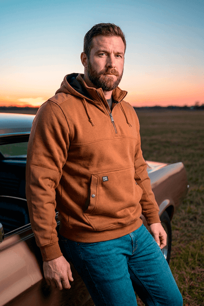 Men's Water-Repellent Pullover Hoodie