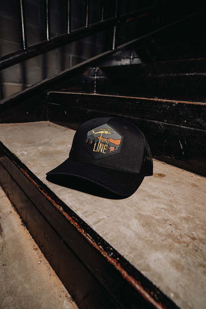 Mountain Nine Line Patch Snapback Hat Collection