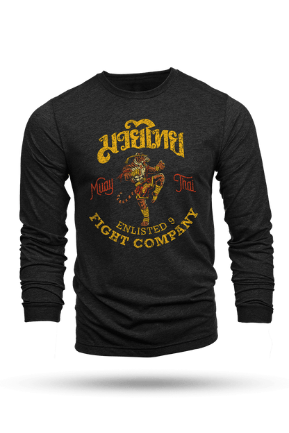Muay Thai Shirt - E9 - Long-Sleeve Shirt