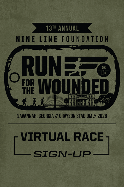 Nine Line Foundation 2026 5K/10K Virtual Race Sign Up