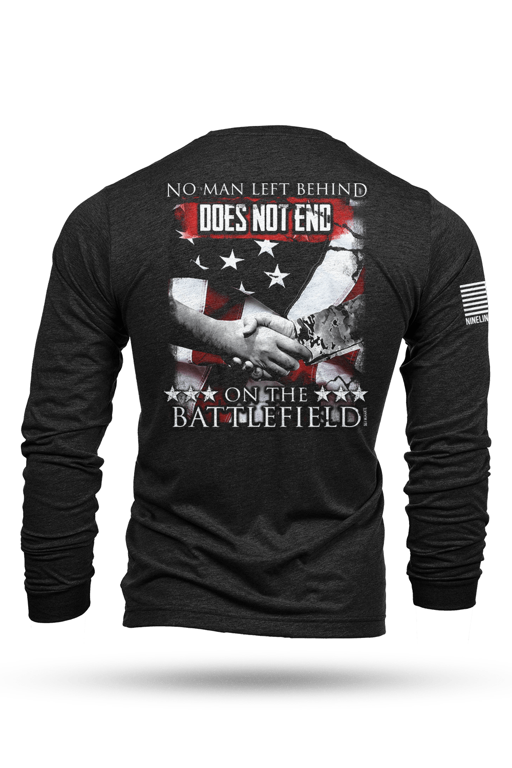 No Man Left Behind - Nine Line Foundation - Long-Sleeve Shirt