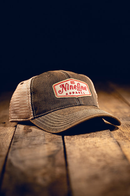 Old Favorite Trucker Hat Classic Nine Line Collection