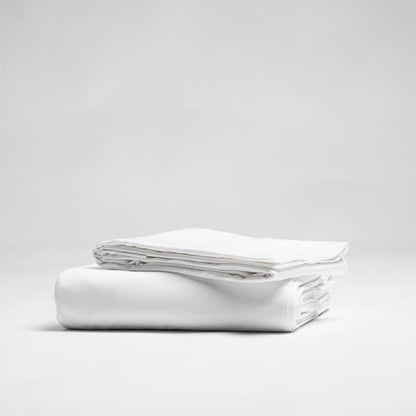 EcoLinen Organic Cotton Quilt Cover - White