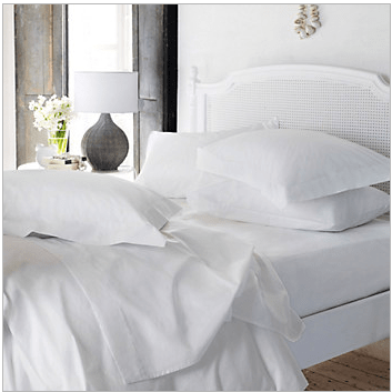 EcoLinen Organic Cotton Quilt Cover - White