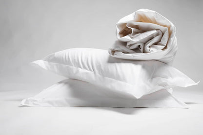EcoLinen Organic Cotton Quilt Cover - White