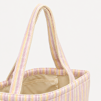 Pastel Stripes Tote Bag by Cocopup